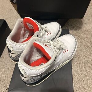 Jordan 3’s worn 2 times bought for $250